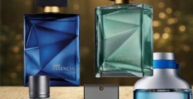 fundo natureza brasileira premium para perfumes masculinos da Natura com iluminação natural dourada