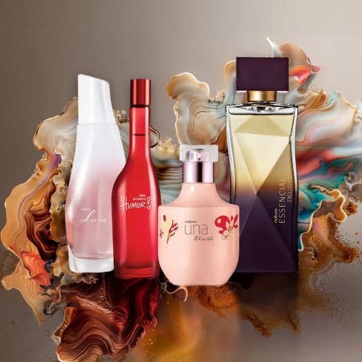 Perfumes femininos Natura mais vendidos com alta fixação e fragrâncias marcantes
