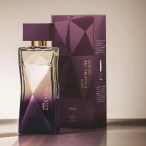 Perfume Essencial Exclusivo Feminino Natura frasco elegante fragrância sofisticada e intensa