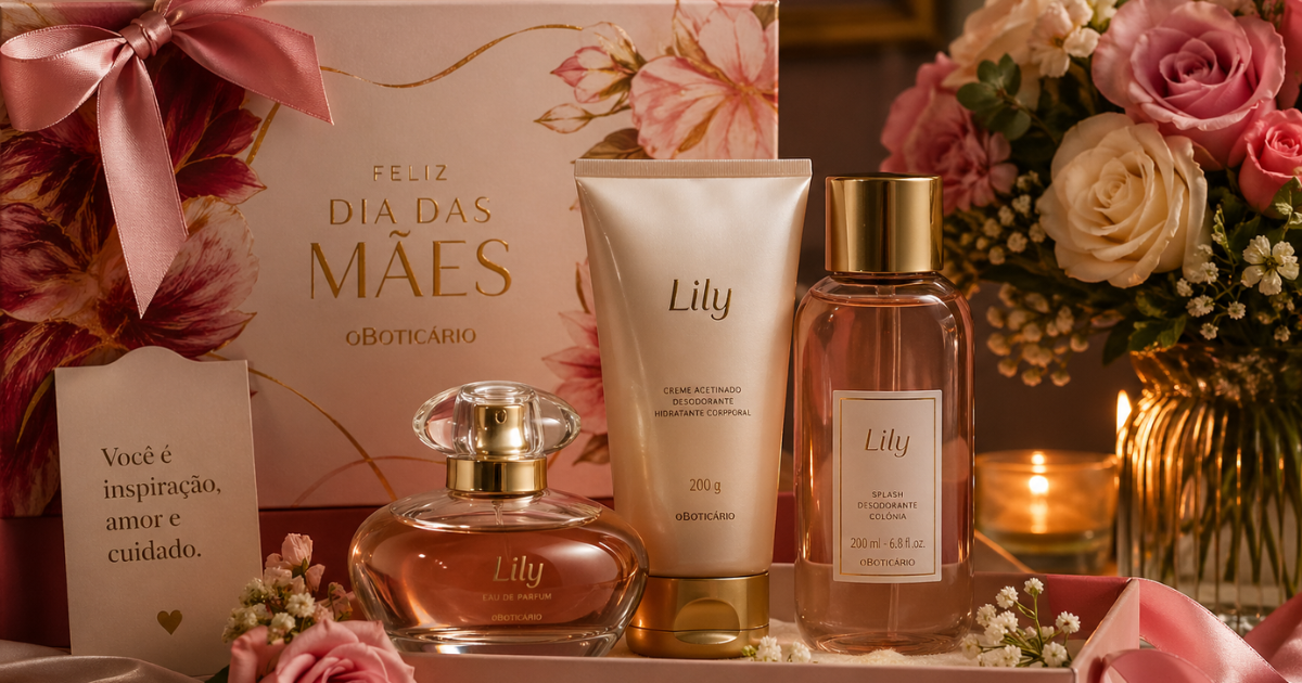 kits O Boticário Dia das Mães presentes femininos